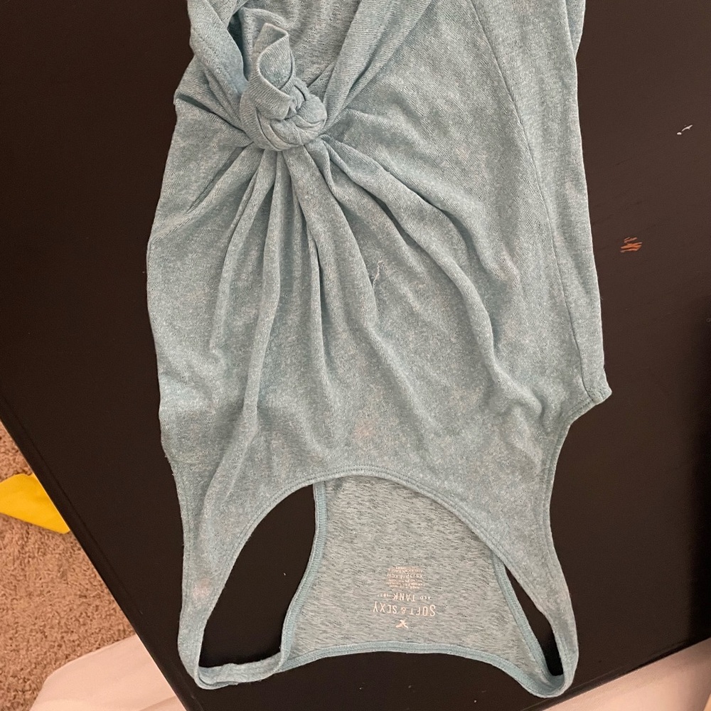Light Blue American Eagle tank